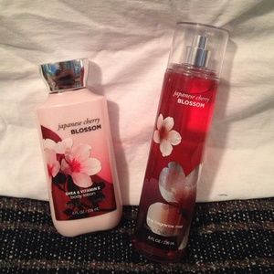 Japanese Cherry Blossom lotion & fragrance mist