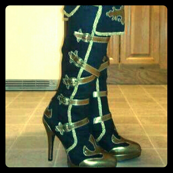 Pirate High Heel Boots