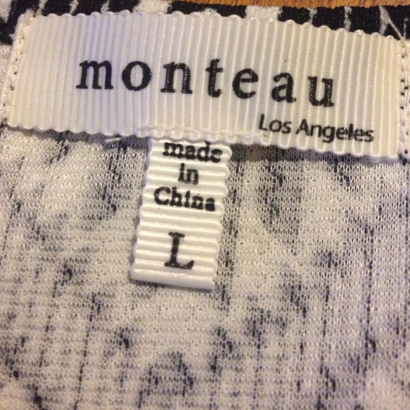 Black a/ white pattern dress - Picture 2 of 4