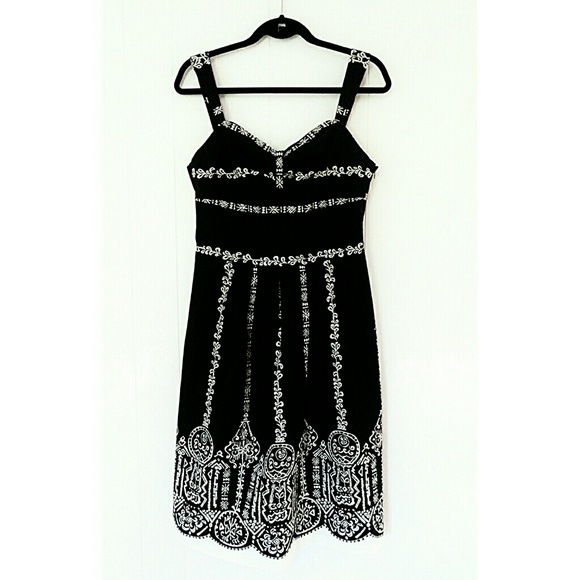 Sandra Darren Classic Black Dress