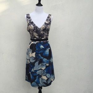 Blue Anthropologie dress