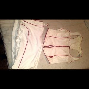 White and red Ecko outfit