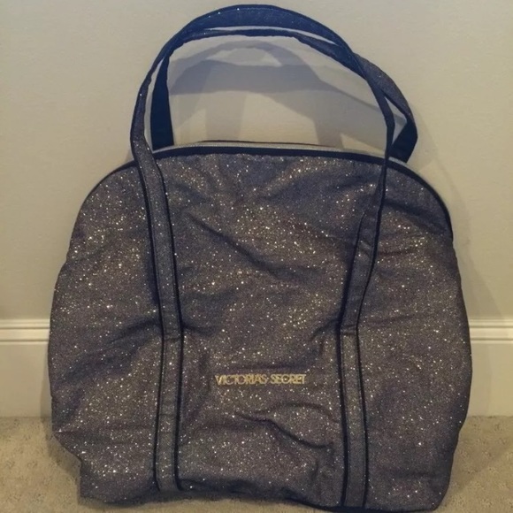 Victoria Secret sparkly tote bag