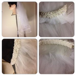 A Beautiful Wedding Veils White Brand New