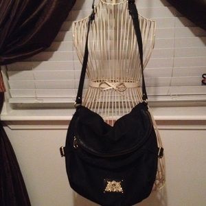 Juicy couture nylon messenger bag