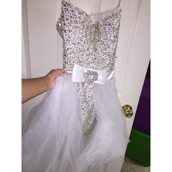 Sherri Hill Cocktail Dress w/ tutu attachment - Picture 3 of 4