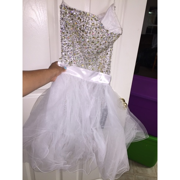 Sherri Hill Cocktail Dress w/ tutu attachment - Picture 4 of 4