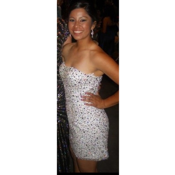 Sherri Hill Cocktail Dress w/ tutu attachment - Picture 2 of 4