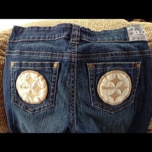 Jeans Pittsburgh Steelers logo