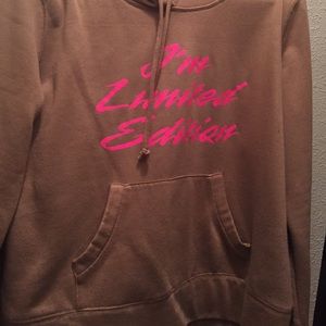 Hoodie. Says I'm limited edition.