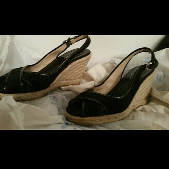 Coach wedge sandals