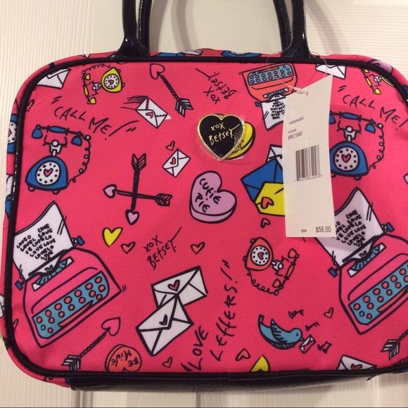 Betsey Johnson Makeup bag
