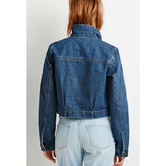 🚫SOLD🚫 🎉HOST PICK🎉 Boxy Denim Jacket - Picture 2 of 4