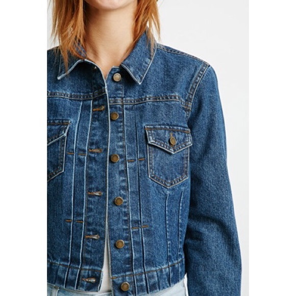 🚫SOLD🚫 🎉HOST PICK🎉 Boxy Denim Jacket - Picture 4 of 4