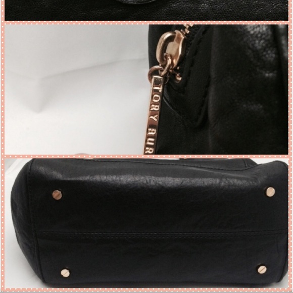 Tory Burch black leather handbag - Picture 3 of 4