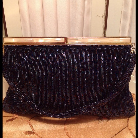 Vintage Josef Evening Bag with Mother of Pearl