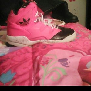 Pink/Black/White Adidas