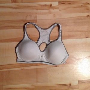 White sports bra
