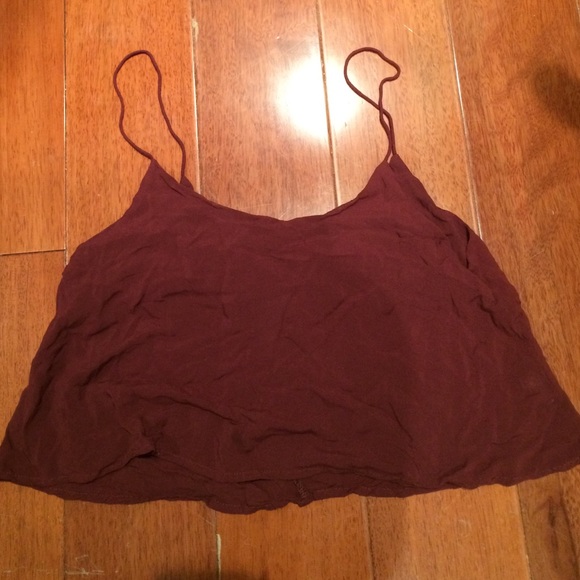 Maroon Brandy tank
