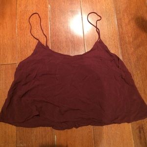 Maroon Brandy tank