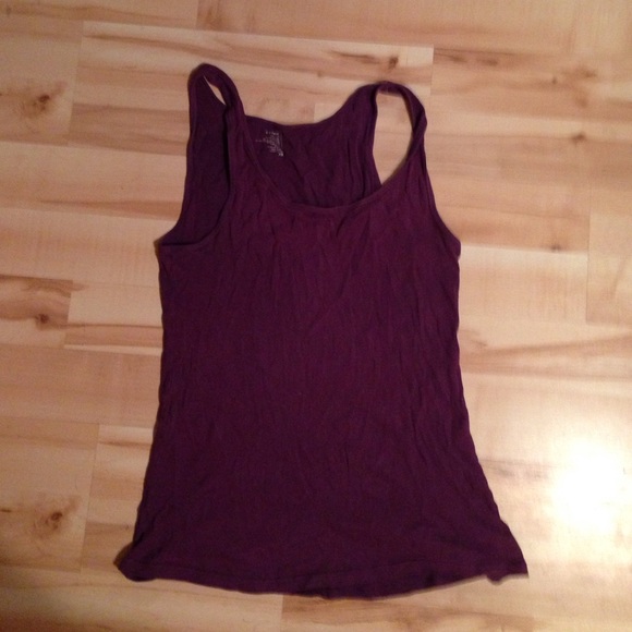 Purple tank