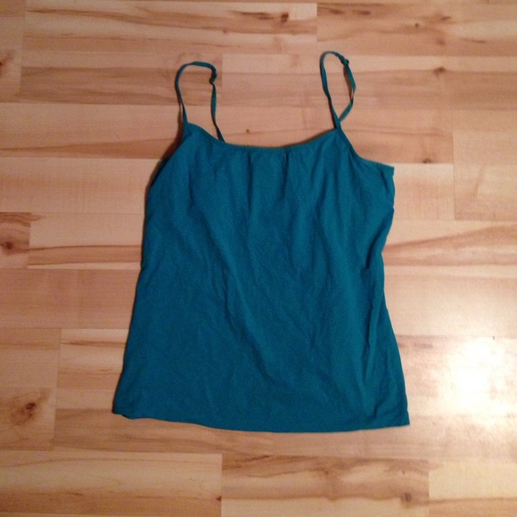 Teal tank top