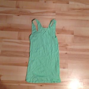 Mint racerback tank top