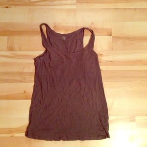 Grey/brown tank top