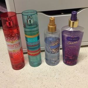 VS & BBW sprays