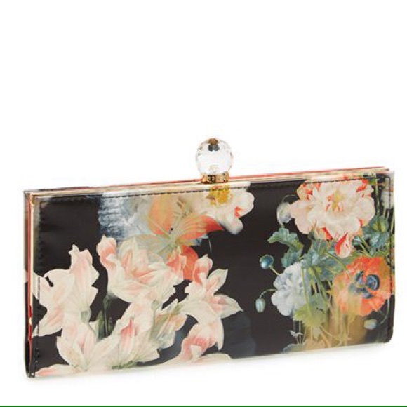 NWT! TED BAKER OPULENT BLOOM WALLET!
