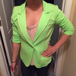 Lime Green Blazer