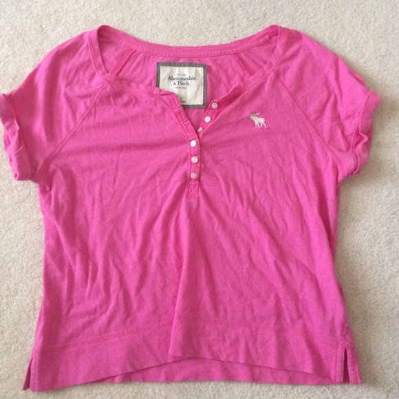 Super comfy Abercrombie loose crop top shirt
