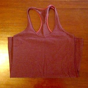 Lululemon striped tank top.