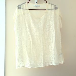 Forever 21 size small, lace shirt