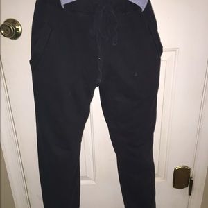 PINK sweatpants (modeled)