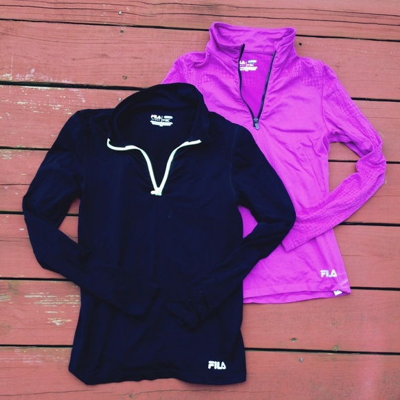 Fila Tops - FILA quarter zip bundle!