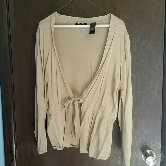 Axcess gold tie shrug, XL