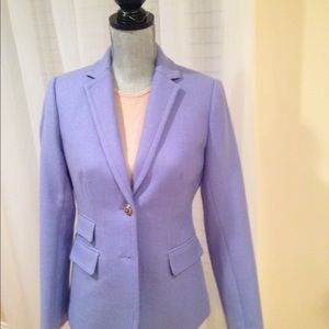 J Crew lilac color wool jacket