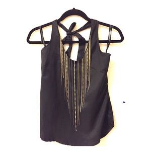 Black stylish Halter Top