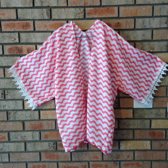 Striped kimono