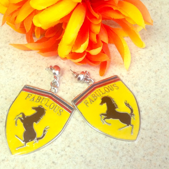 FABULOUS Horse Swag Earrings