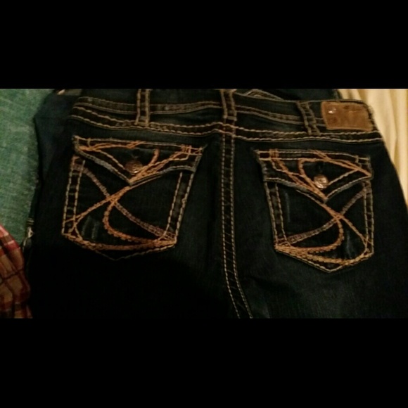 Silver jeans