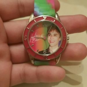 Girl's Justin Bieber watch