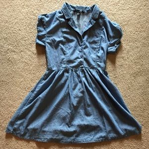✨ Chambray Dress, by Forever 21
