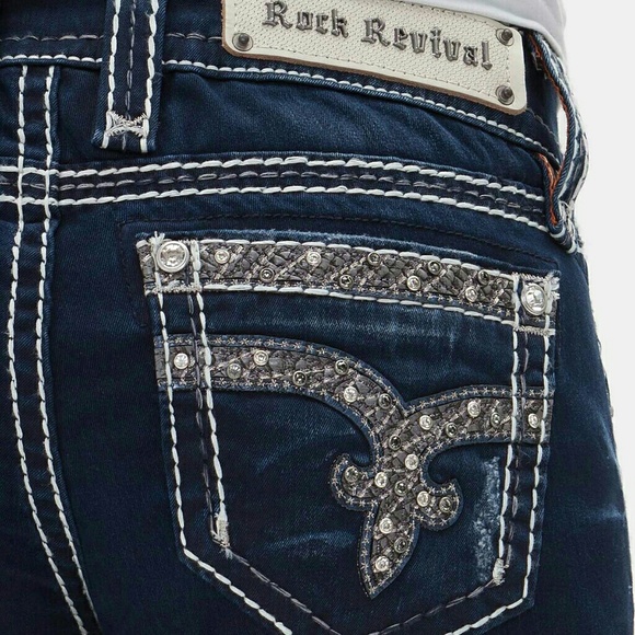 Rock revival jeans skinnys