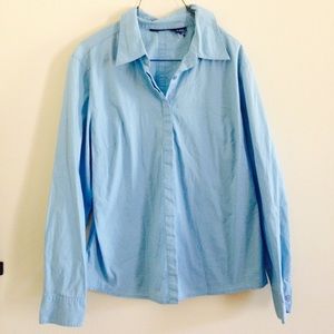 Blue dress shirt