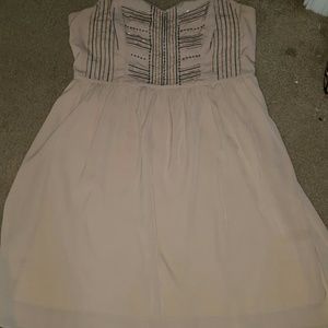 American eagle beaded dress