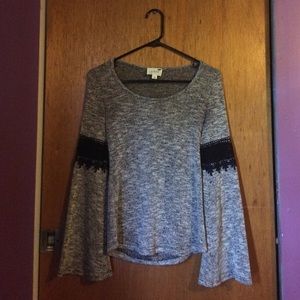 Pacsun LA Hearts Flare Shirt