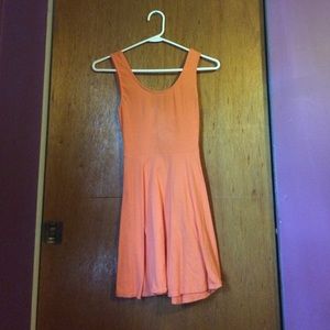 Pacsun LA Hearts Orange Flare Dress