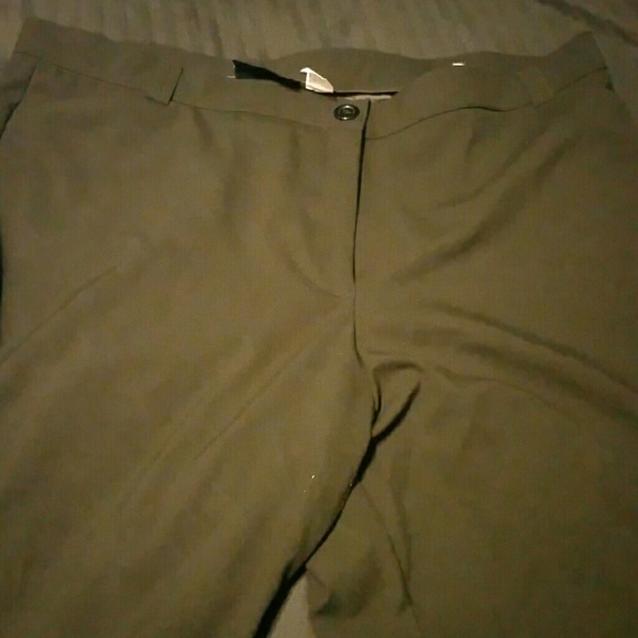 Like New, Black Dress Pants, Plus Size